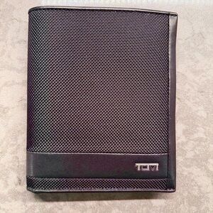 TUMI Black Passport Case